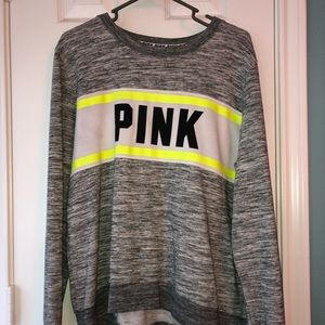 Grey Victoria’s Secret sweatshirt